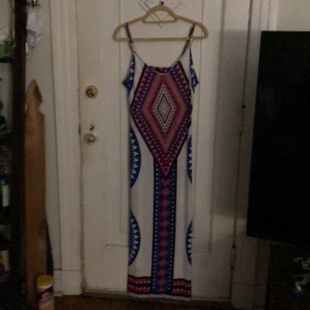 Colorful Summer Maxi Dress
